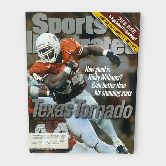 Texas Longhorns Vintage Magazine Ricky Williams