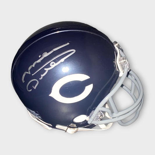 Chicago Bears Autographed Mini Helmet Mike Ditka SCHWARTZ COA