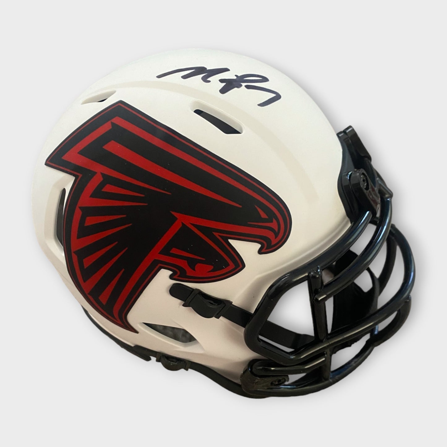 Atlanta Falcons Autographed Mini Helmet Michael Vick Tristar COA