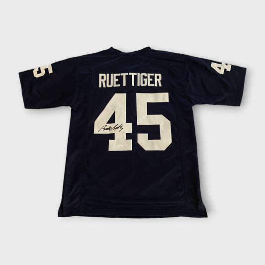 Notre Dame Fighting Irish Autographed Jersey Rudy Ruettiger COA