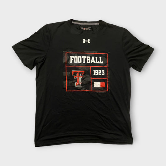 Texas Tech Red Raiders Under Armour Football Black Short Sleeve