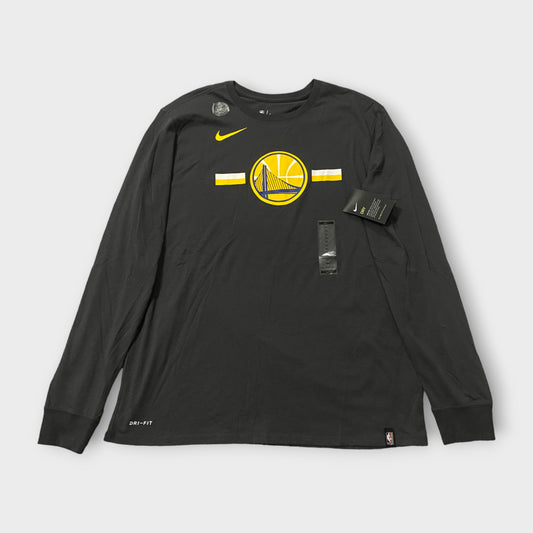 Golden State Warriors On Court Nike Long Sleeve