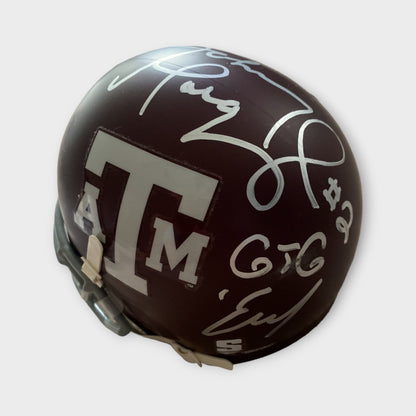 Texas A&M Aggies Autographed Johnny Manziel Mini Helmet