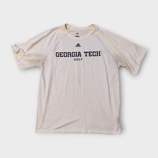 Georgia Tech Yellow Jackets Adidas Golf Short Sleeve