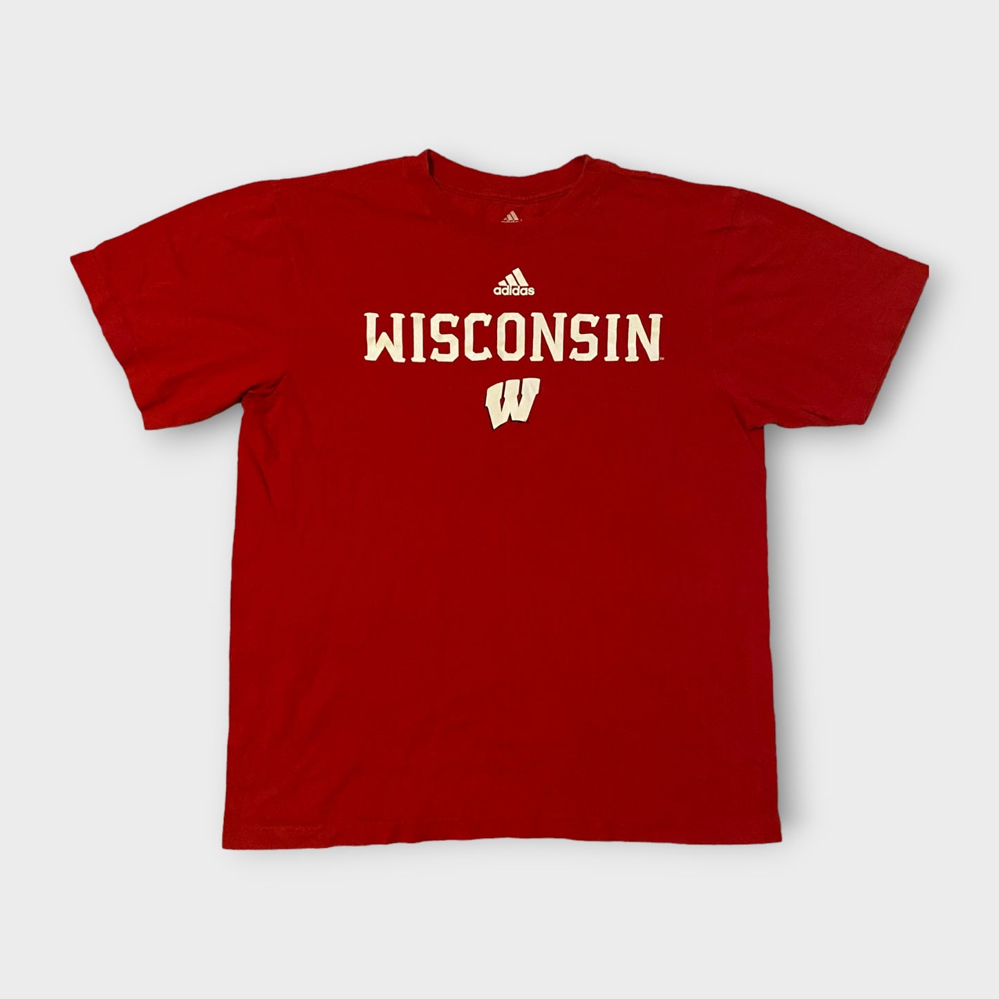 Wisconsin Badgers Adidas Short Sleeve