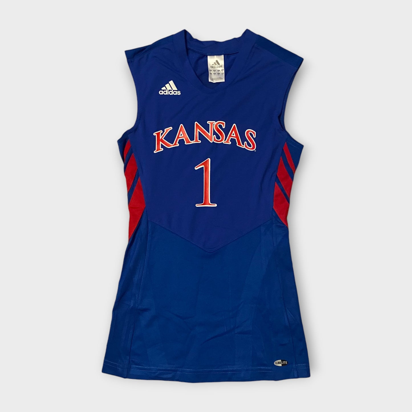 Kansas Jayhawks Adidas Practice Jersey