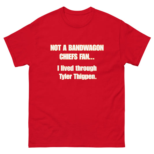 Kansas City Chiefs "I'm not a Bandwagonner" Shirt